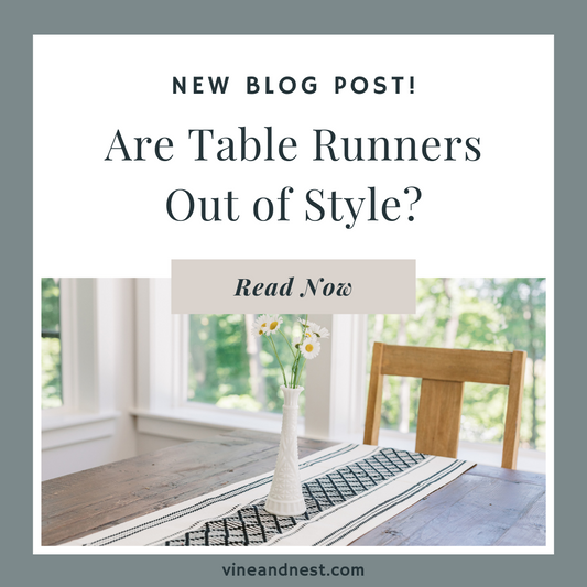 Are Table Runners Out of Style?