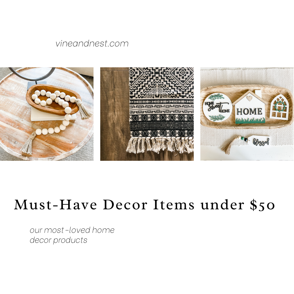 Favorite Home Decor Must-haves Under $50