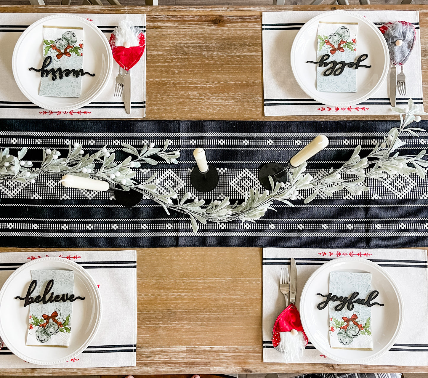 Christmas Placemats Set of 4 | 3 Designs