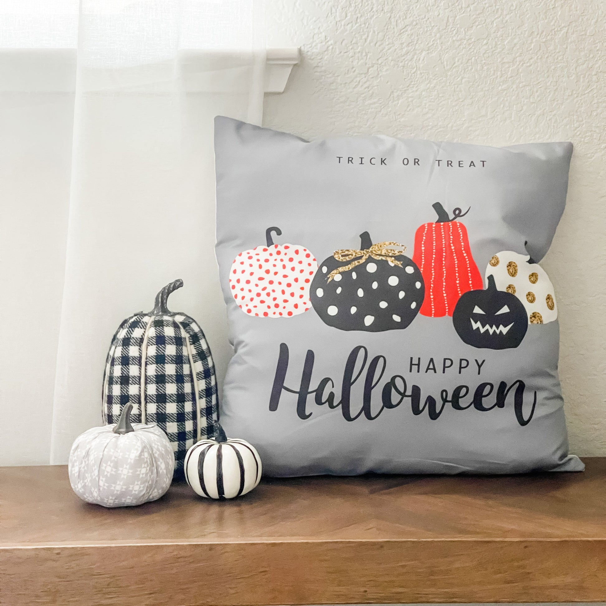 Halloween Pillow Covers - Pumpkins - Throw Pillows