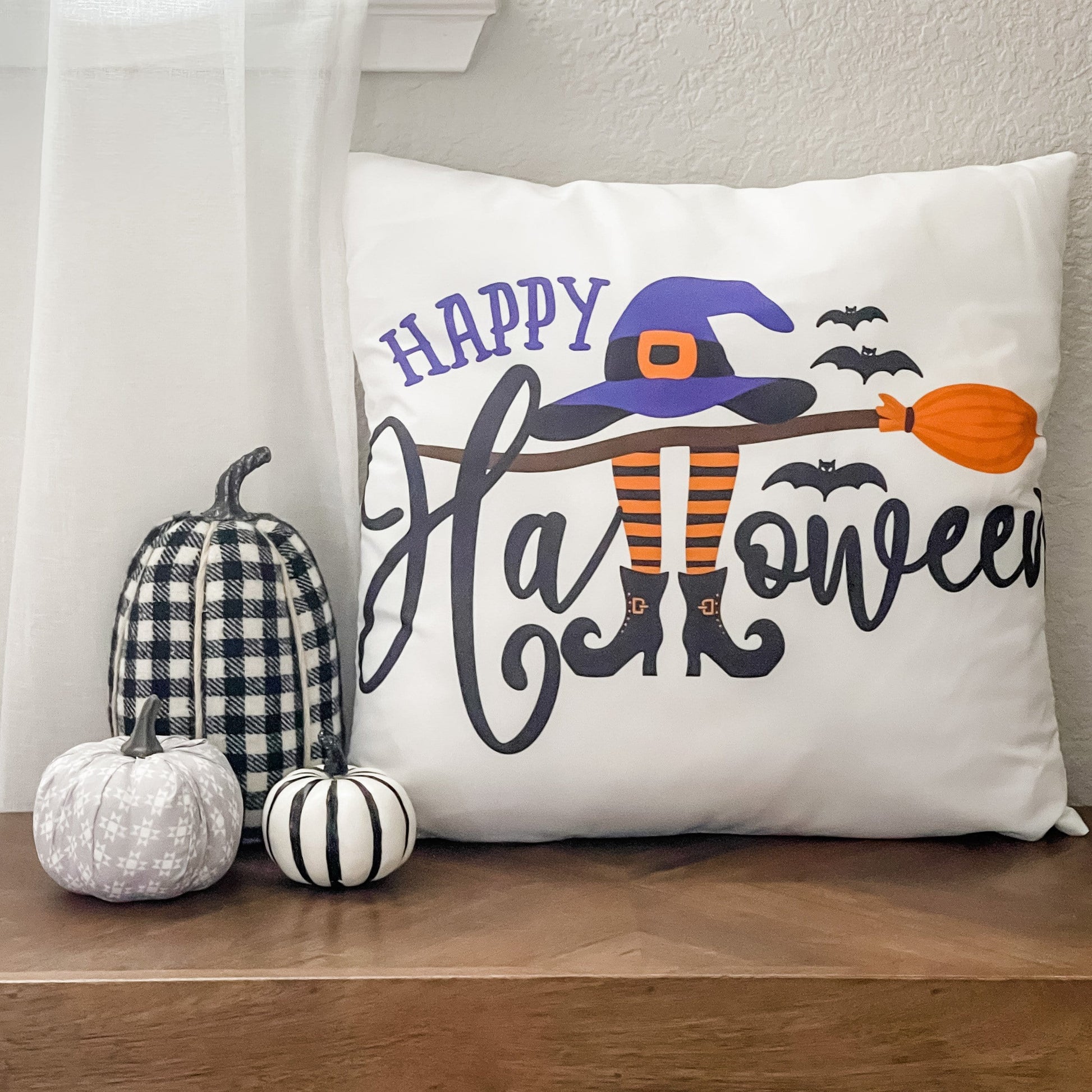 Halloween Pillow Covers - Witch - Throw Pillows