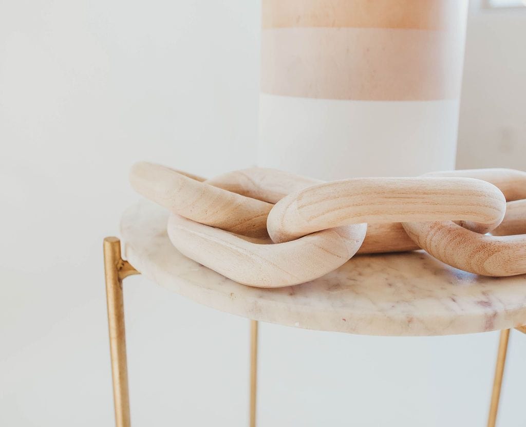Hand-crafted Wooden Decor: Bowls Chains and Knots - home 
