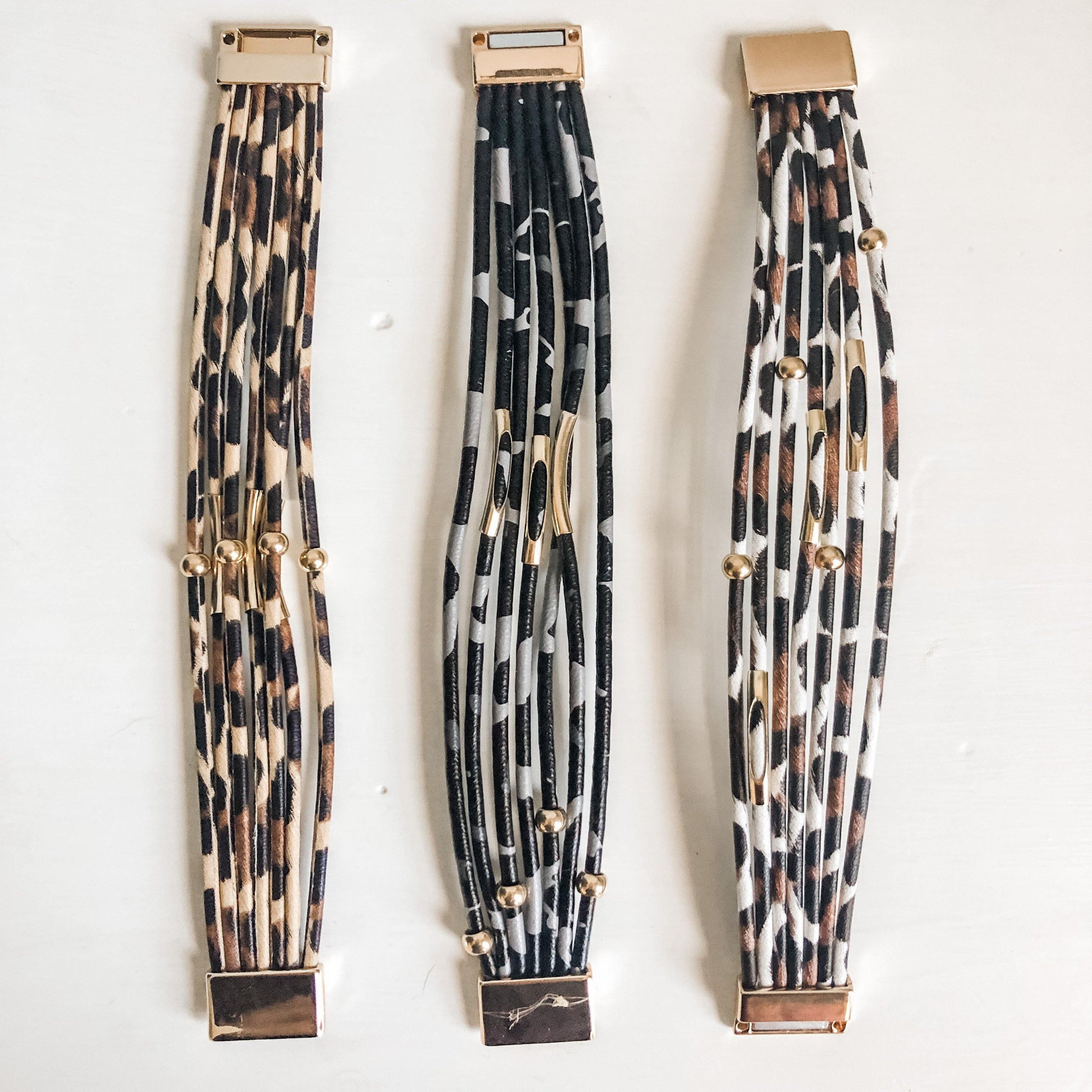 Leopard print Bracelets - Vine & Nest