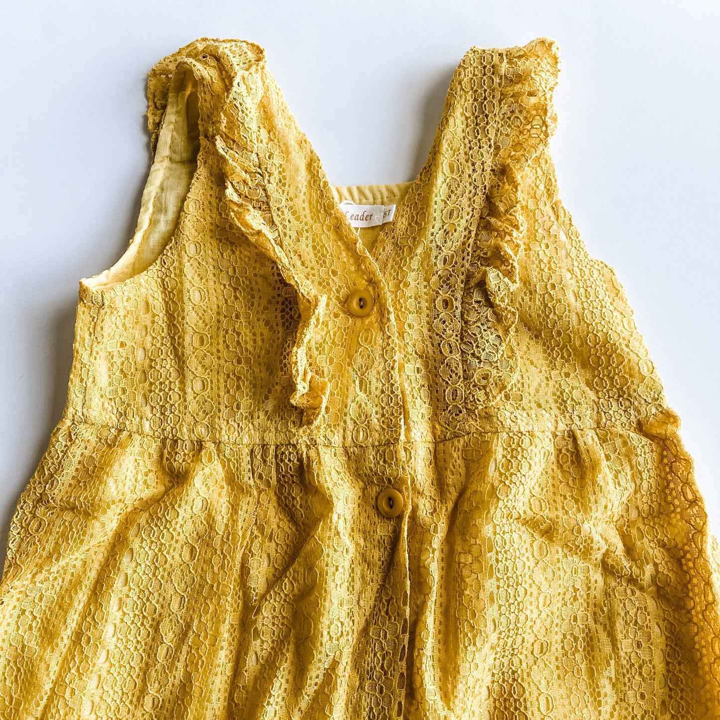 Toddler Spring Dress - yellow / 2T - Baby & Toddler Tops