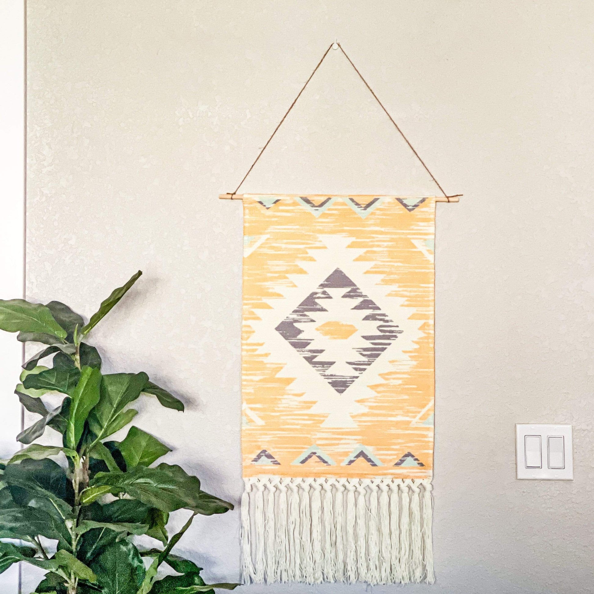 Woven Wall Hanging - home decor